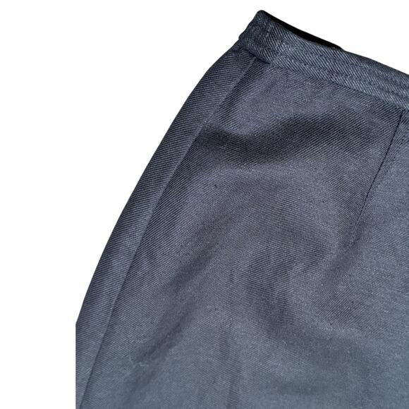 Mary McFadden Pencil Skirt Women 12P Linen Career Capsule Minimal Neutral Luxury - Picture 2 of 7